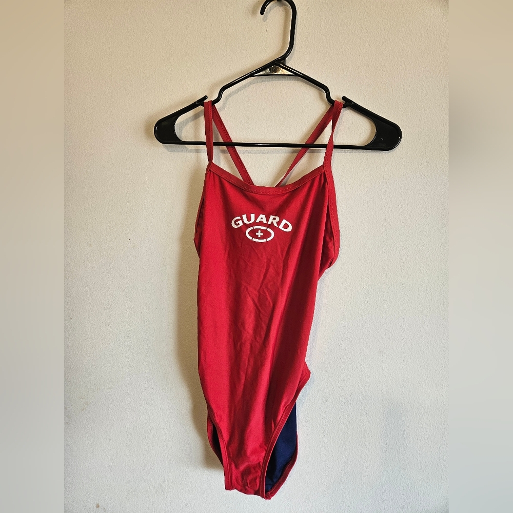 5/$25 ✨️One Piece Lifeguard Swimsuit Size M/L